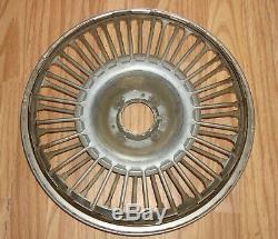 67 68 69 Nos Ford Mustang Gt Rare 14 Spoke Wire Wheel Covers 2 Hubcaps Red Ctr