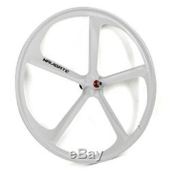 700c 5-Spoke Fixed Gear Mag Rim Front Rear Single Speed Fixie Bicycle Wheel