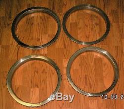 70-81 CAMARO Z28 RS SS 70-72 CHEVELLE 5-Spoke WHEEL TRIM RINGS ORIGINAL Z/28