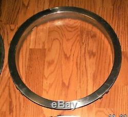 70-81 CAMARO Z28 RS SS 70-72 CHEVELLE 5-Spoke WHEEL TRIM RINGS ORIGINAL Z/28