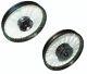 80 Ss Spoke Front Rear Disc Brake Black Wheel Rim Wm2 19 For Roya Lenfield