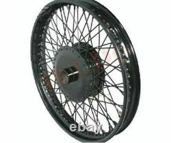 80 Spoke Front Rear Disc Brake Steel Wheel Rim Wm2 19 For Royal Enfield