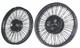 80 Spoke Front Rear Disc Brake Wheel Rim Black For Royal Enfield Classic