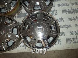 92-05 Cadillac FWD Deville 7 Spoke Chrome 16 X 7 Rim Rims Wheel Wheels Set OEM