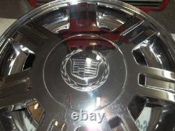 92-05 Cadillac FWD Deville 7 Spoke Chrome 16 X 7 Rim Rims Wheel Wheels Set OEM
