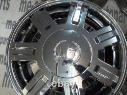 92-05 Cadillac FWD Deville 7 Spoke Chrome 16 X 7 Rim Rims Wheel Wheels Set OEM