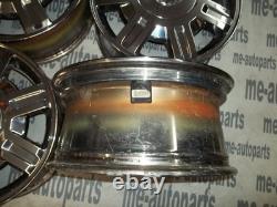 92-05 Cadillac FWD Deville 7 Spoke Chrome 16 X 7 Rim Rims Wheel Wheels Set OEM