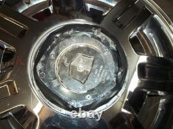 92-05 Cadillac FWD Deville 7 Spoke Chrome 16 X 7 Rim Rims Wheel Wheels Set OEM