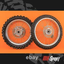 96-99 1998 CR125R CR125 OEM Wheels Front Rear Wheel Set Hub Spokes Rim Assembly