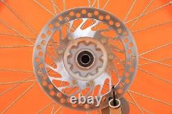 96-99 1998 CR125R CR125 OEM Wheels Front Rear Wheel Set Hub Spokes Rim Assembly