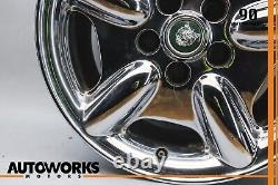 97-06 Jaguar XK8 XKR X100 8 x R17 17 Wheel Rim Chrome MJA6116AB OEM