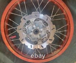 97-07 CR80 CR85R CR85 OEM Front Rear Wheel Set Hub Rim Center Spoke 14/17