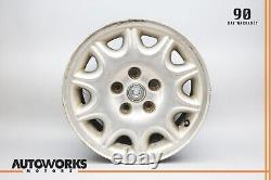 98-03 Jaguar X308 Starburst 7 x R16 16 Wheel Rim Silver MNC6113AA OEM