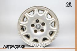 98-03 Jaguar X308 Starburst 7 x R16 16 Wheel Rim Silver MNC6113AA OEM