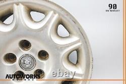98-03 Jaguar X308 Starburst 7 x R16 16 Wheel Rim Silver MNC6113AA OEM