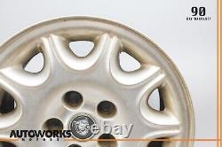 98-03 Jaguar X308 Starburst 7 x R16 16 Wheel Rim Silver MNC6113AA OEM