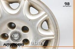 98-03 Jaguar X308 Starburst 7 x R16 16 Wheel Rim Silver MNC6113AA OEM