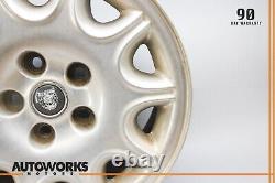 98-03 Jaguar X308 Starburst 7 x R16 16 Wheel Rim Silver MNC6113AA OEM