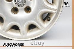 98-03 Jaguar X308 Starburst 7 x R16 16 Wheel Rim Silver MNC6113AA OEM