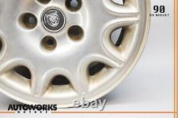 98-03 Jaguar X308 Starburst 7 x R16 16 Wheel Rim Silver MNC6113AA OEM