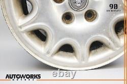 98-03 Jaguar X308 Starburst 7 x R16 16 Wheel Rim Silver MNC6113AA OEM