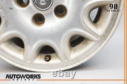 98-03 Jaguar X308 Starburst 7 x R16 16 Wheel Rim Silver MNC6113AA OEM