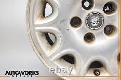 98-03 Jaguar X308 Starburst 7 x R16 16 Wheel Rim Silver MNC6113AA OEM