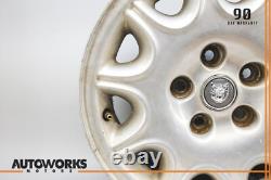 98-03 Jaguar X308 Starburst 7 x R16 16 Wheel Rim Silver MNC6113AA OEM