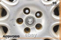 98-03 Jaguar X308 Starburst 7 x R16 16 Wheel Rim Silver MNC6113AA OEM