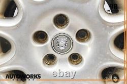 98-03 Jaguar X308 Starburst 7 x R16 16 Wheel Rim Silver MNC6113AA OEM