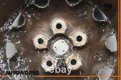 98-03 Jaguar X308 Starburst 7 x R16 16 Wheel Rim Silver MNC6113AA OEM