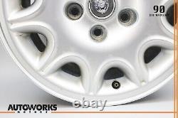 98-03 Jaguar XJ8 VDP X308 Starburst 7 x R16 16 Wheel Rim Silver MNC6113AA OEM