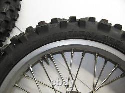 98 Yamaha YZ250 YZ 250 Front Rear Wheel Tire Rim Hub Spokes Assembly