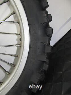 98 Yamaha YZ250 YZ 250 Front Rear Wheel Tire Rim Hub Spokes Assembly
