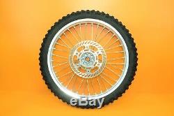 99-02 2001 KX250 KX 250 Front Rear Wheel Complete Set Rim Hub Spokes Tire