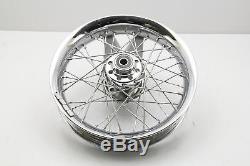 99-06 Harley Softail Front 16 Rear 16 Spoke Wheel Rim Set 16x3.0 PROFILE LACED