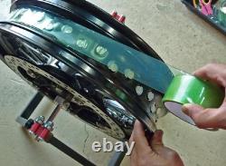 AKRONT Spoke Wheel Tubeless Kit Front 19×1.85 Rear 18×2.15 FR-A1821 OUTEX