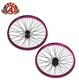 Alta 20 Alloy Front/rear Bicycle Wheel 48 Spoke 14g Purple 34mm Double Wall Rim