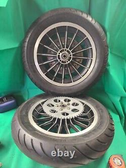 AMF Harley-Davidson Front Rear Wheel 16 Spoke Touring 16 Shovelhead Venom tires