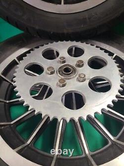 AMF Harley-Davidson Front Rear Wheel 16 Spoke Touring 16 Shovelhead Venom tires