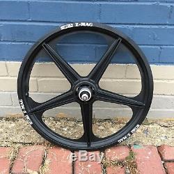 Acs Z-mag 5 Spoke Mag Bmx Wheels Black 20 Set Freewheels