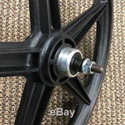Acs Z-mag 5 Spoke Mag Bmx Wheels Black 20 Set Freewheels