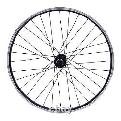 Aluminum Alloy Rim Quick Release Front Rear Black Flat Spokes MTB Wheelset 29 in