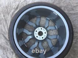 Audi R8 Oem Factory Genuine 10 Spoke Machined Grey 19 Wheel/tire/tpms/caps Set