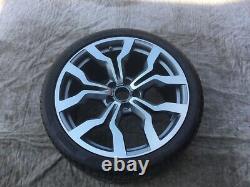 Audi R8 Oem Factory Genuine 10 Spoke Machined Grey 19 Wheel/tire/tpms/caps Set