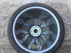 Audi R8 Oem Factory Genuine 10 Spoke Machined Grey 19 Wheel/tire/tpms/caps Set