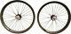 Autes 20 Spoke Bike Wheel Set Front & Rear Rim 12g Heavy Duty Double Wall Bike