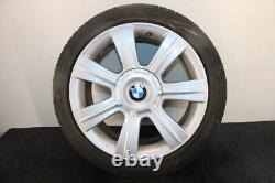 BMW E46 323 325 330 17 Front Rear Left/Right 7 Spoke Alloy Rim Wheel Tire OEM 2