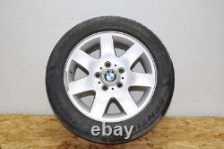 BMW E46 325 330 17 Front & Rear 7 Spoke Alloy Rim Wheel Tire Style 45 OEM #1