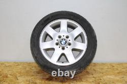 BMW E46 325 330 17 Front & Rear 7 Spoke Alloy Rim Wheel Tire Style 45 OEM #3